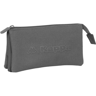 Fourre-tout Kappa Gris Gris 22 x 12 x 3 cm - Publicité Fourre-tout Kappa Gris Gris 22 x 12 x 3 cm - Publicité
