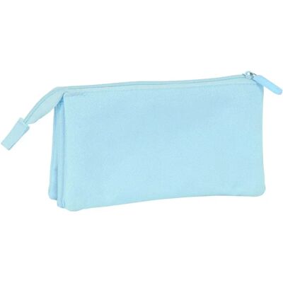 Fourre-tout Kappa Celeste Bleu ciel 22 x 12 x 3 cm - Publicité Fourre-tout Kappa Celeste Bleu ciel 22 x 12 x 3 cm - Publicité
