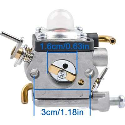 General Carburateur pour tondeuse à gazon Husqvarna 122HD45 122HD60 523012401 596658301~0200 - Publicité General Carburateur pour tondeuse à gazon Husqvarna 122HD45 122HD60 523012401 596658301~0200 - Publicité