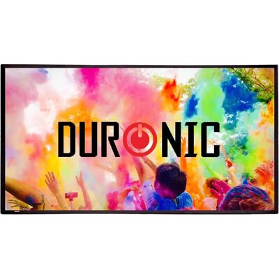 Duronic SFPS120 16:9 Ecran de Projection vidéoprojecteur 120 Pouces Toile de Projection écran Home 4K Full HD 3D Cinema soirée cinéma Bureaux Conférence Classe école Montage Mural trépied - Publicité Duronic SFPS120 16:9 Ecran de Projection vidéoprojecteur 120 Pouces Toile de Projection écran Home 4K Full HD 3D Cinema soirée cinéma Bureaux Conférence Classe école Montage Mural trépied - Publicité
