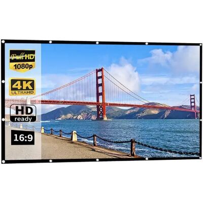 Yonis Écran pliable polyester - Publicité Yonis Écran pliable polyester - Publicité