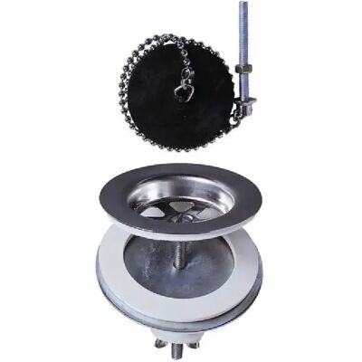 Wirquin - 30724004 - Laiton - Ø60mm - Bonde d’évier - Publicité Wirquin - 30724004 - Laiton - Ø60mm - Bonde d’évier - Publicité