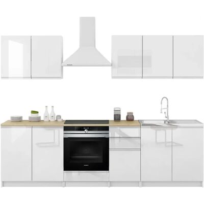 Tendance DUSINE Cuisine Handys 7 éléments - Laqué Blanc - Publicité Tendance DUSINE Cuisine Handys 7 éléments - Laqué Blanc - Publicité