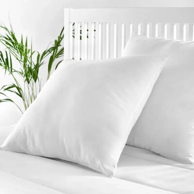 PIKOLIN Rembourrage de Coussin en Fibre Hypoallergénique - Housse 100% Coton - 45x45 cm - Publicité PIKOLIN Rembourrage de Coussin en Fibre Hypoallergénique - Housse 100% Coton - 45x45 cm - Publicité