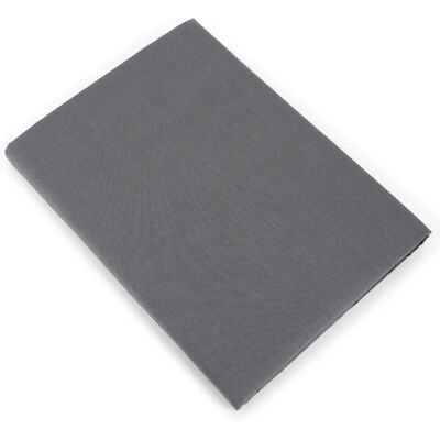 Linnea drap plat coton Alto Manhattan - Gris - Publicité Linnea drap plat coton Alto Manhattan - Gris - Publicité