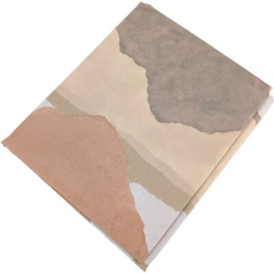 LinneA drap plat percale de coton Land Craie - 180x290 cm - Publicité LinneA drap plat percale de coton Land Craie - 180x290 cm - Publicité