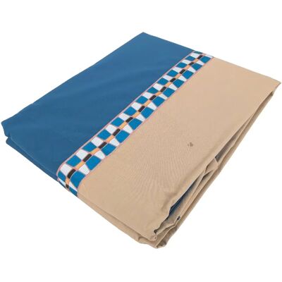 Linnea drap plat percale coton - Publicité Linnea drap plat percale coton - Publicité