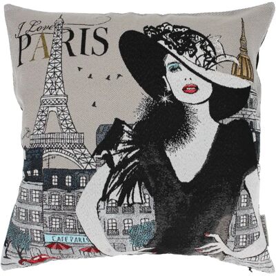 Linnea collection Audrey - 45x45 cm - Beige - Publicité Linnea collection Audrey - 45x45 cm - Beige - Publicité