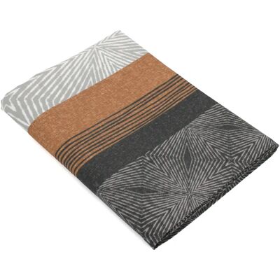 Linnea drap plat satin de coton Tiago - Noir - Publicité Linnea drap plat satin de coton Tiago - Noir - Publicité