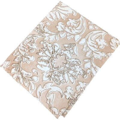 Linnea drap plat percale de coton Palazzo - Beige - Publicité Linnea drap plat percale de coton Palazzo - Beige - Publicité