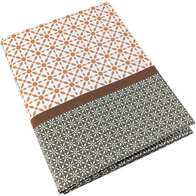Linnea drap plat percale coton Gabin - Publicité Linnea drap plat percale coton Gabin - Publicité