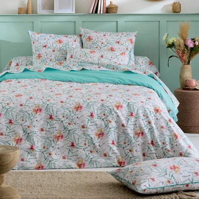 Linnea Parure de lit percale Roxane - Publicité Linnea Parure de lit percale Roxane - Publicité