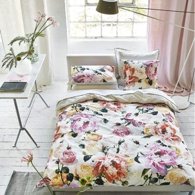 DESIGNERS GUILD Housse de couette en Percale de coton - 240 x 220 cm - Blanc - Publicité DESIGNERS GUILD Housse de couette en Percale de coton - 240 x 220 cm - Blanc - Publicité
