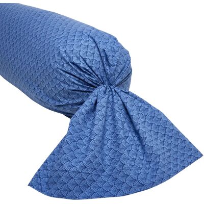 Origin Taie de traversin en Bambou - 85 x 185 cm - Bleu marine - Publicité Origin Taie de traversin en Bambou - 85 x 185 cm - Bleu marine - Publicité