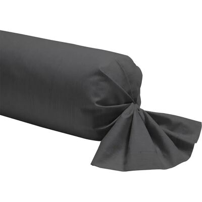Origin Taie de traversin en Bambou - 85 x 185 cm - Gris carbone - Publicité Origin Taie de traversin en Bambou - 85 x 185 cm - Gris carbone - Publicité