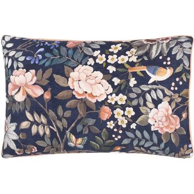 DESIGNERS GUILD Taie d'oreiller en Satin de coton - 50 x 75 cm - Bleu Midnight - Publicité DESIGNERS GUILD Taie d'oreiller en Satin de coton - 50 x 75 cm - Bleu Midnight - Publicité