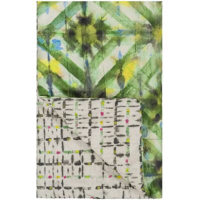 Designers Guild Couvre-lit imprimé en gabardine de coton, PARQUET BATIK FOREST - Publicité Designers Guild Couvre-lit imprimé en gabardine de coton, PARQUET BATIK FOREST - Publicité