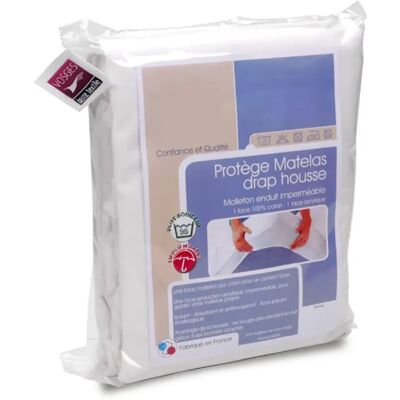 Linnea Protège matelas imperméable ANTONY Bonnet de 30 cm - Publicité Linnea Protège matelas imperméable ANTONY Bonnet de 30 cm - Publicité