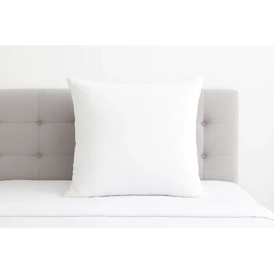 Mortreux Oreiller Blanc Coton Percale Ferme 60x60 - 3987 - Publicité Mortreux Oreiller Blanc Coton Percale Ferme 60x60 - 3987 - Publicité