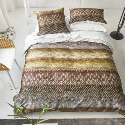 DESIGNERS GUILD Housse de couette en Satin de coton - 240 x 220 cm - Beige - Publicité DESIGNERS GUILD Housse de couette en Satin de coton - 240 x 220 cm - Beige - Publicité