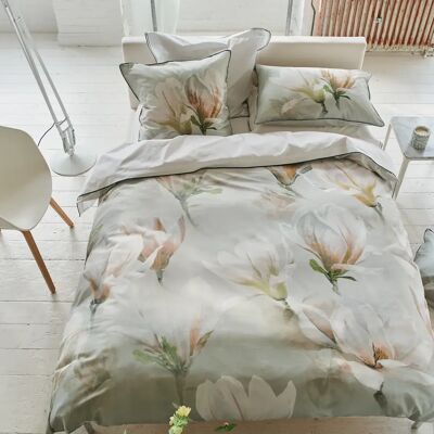 DESIGNERS GUILD Housse de couette en Satin de coton - 140 x 200 cm - Gris - Publicité DESIGNERS GUILD Housse de couette en Satin de coton - 140 x 200 cm - Gris - Publicité