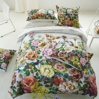 DESIGNERS GUILD Housse de couette en Satin de coton - 200 x 200 cm - Multicolore - Publicité DESIGNERS GUILD Housse de couette en Satin de coton - 200 x 200 cm - Multicolore - Publicité