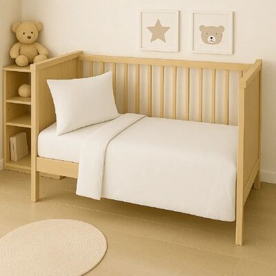 Mortreux Couette Bébé Coton Anti-acariens 80x120 - 13244 - Publicité Mortreux Couette Bébé Coton Anti-acariens 80x120 - 13244 - Publicité