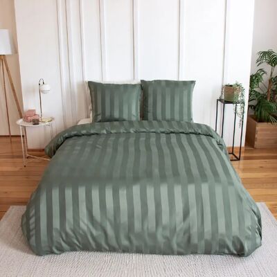 Home Collection Parure housse de couette 100% satin de microfibre - Publicité Home Collection Parure housse de couette 100% satin de microfibre - Publicité