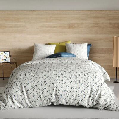 Les Ateliers du Linge Parure de housse de couette 100% coton 57fils vita - Publicité Les Ateliers du Linge Parure de housse de couette 100% coton 57fils vita - Publicité