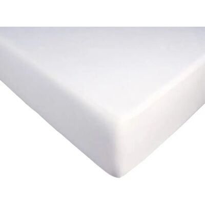 Les Ateliers du Linge Protege matelas 65%polyester 35%coton 130 gsm impermeable blanc - Publicité Les Ateliers du Linge Protege matelas 65%polyester 35%coton 130 gsm impermeable blanc - Publicité