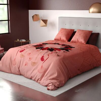 Les Ateliers du Linge Parure housse de couette 100% coton 47 fils-cancan dream - Publicité Les Ateliers du Linge Parure housse de couette 100% coton 47 fils-cancan dream - Publicité