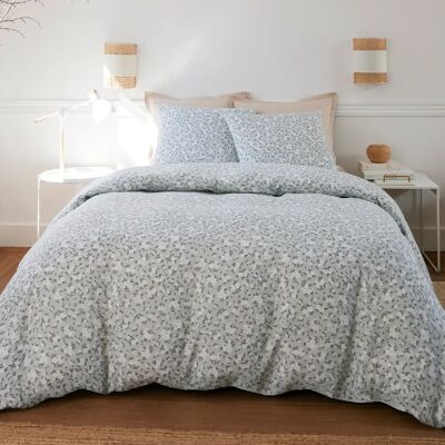 Bâton Rouge Parure housse de couette 100% gaze de coton imprimé edana - Publicité Bâton Rouge Parure housse de couette 100% gaze de coton imprimé edana - Publicité