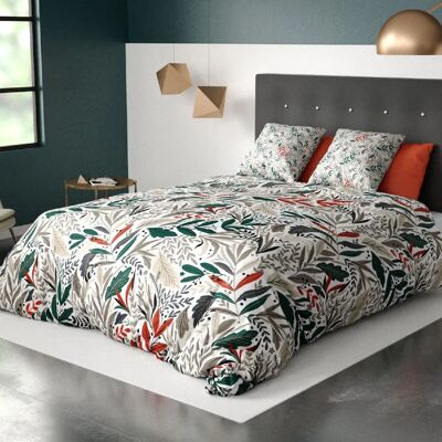 Les Ateliers du Linge Parure de couette 100%polyester 60gsm-luziola - Publicité Les Ateliers du Linge Parure de couette 100%polyester 60gsm-luziola - Publicité