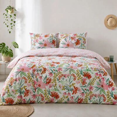 Les Ateliers du Linge Parure housse de couette 100% coton 57fils marna - Publicité Les Ateliers du Linge Parure housse de couette 100% coton 57fils marna - Publicité