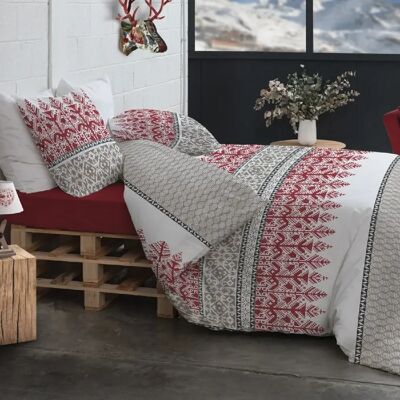 Les Ateliers du Linge Parure housse de couette 100% coton 57fils , halti - Publicité Les Ateliers du Linge Parure housse de couette 100% coton 57fils , halti - Publicité