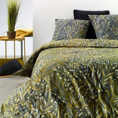 Les Ateliers du Linge Parure housse de couette 100% coton 57fils-nava - Publicité Les Ateliers du Linge Parure housse de couette 100% coton 57fils-nava - Publicité
