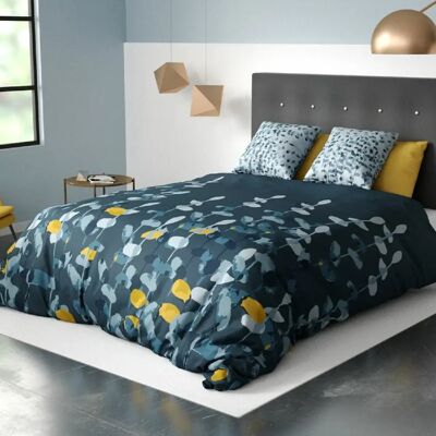 Les Ateliers du Linge Parure housse de couette 100% coton 47 fils/cm2-lunaria - Publicité Les Ateliers du Linge Parure housse de couette 100% coton 47 fils/cm2-lunaria - Publicité