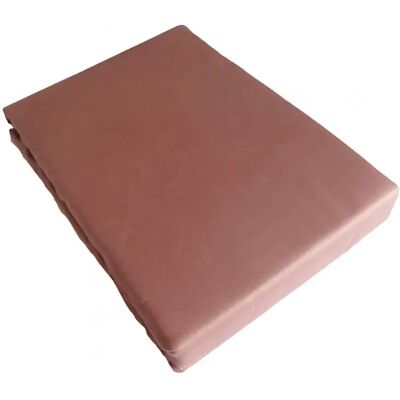 BLANC AVENUE Drap plat satin de coton rose - Publicité BLANC AVENUE Drap plat satin de coton rose - Publicité