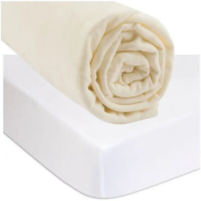 EASY DORT Drap housse 160x200 cm Coton BIO Écru + Alèse Coton BIO - Publicité EASY DORT Drap housse 160x200 cm Coton BIO Écru + Alèse Coton BIO - Publicité