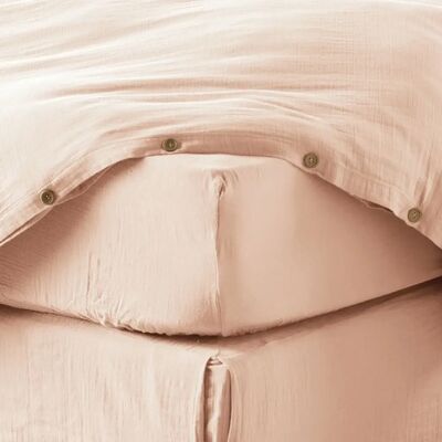 Housse De Rêve - Guimauve - 180x200 cm - Fitted sheet - Publicité Housse De Rêve - Guimauve - 180x200 cm - Fitted sheet - Publicité