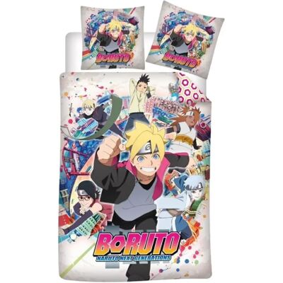 Disney Parure de couette 140 x 200 "Boruto" Microfibre / 100% Polyester - Publicité Disney Parure de couette 140 x 200 "Boruto" Microfibre / 100% Polyester - Publicité