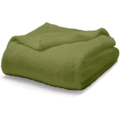 Today Couverture Moelleuse 220 x 240 cm - Vert Pomme - Publicité Today Couverture Moelleuse 220 x 240 cm - Vert Pomme - Publicité