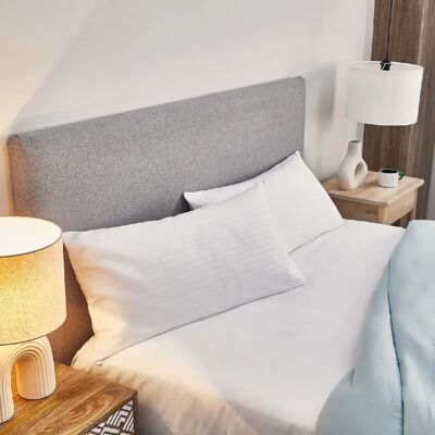 PIKOLIN Housse d'oreiller - Tissu 100% Naturel - Hypoallergénique - Coutures renforcées - 70x40 cm - Publicité PIKOLIN Housse d'oreiller - Tissu 100% Naturel - Hypoallergénique - Coutures renforcées - 70x40 cm - Publicité
