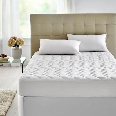 PIKOLIN Protège-matelas - TENCEL - Thermorégulateur - Respirant - Lit 105cm - Publicité PIKOLIN Protège-matelas - TENCEL - Thermorégulateur - Respirant - Lit 105cm - Publicité