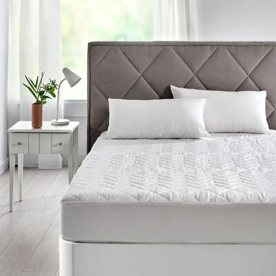 PIKOLIN Protège-matelas - Coton - Imperméable - Antiallergique - Anti-acariens - Lit 150cm - Publicité PIKOLIN Protège-matelas - Coton - Imperméable - Antiallergique - Anti-acariens - Lit 150cm - Publicité