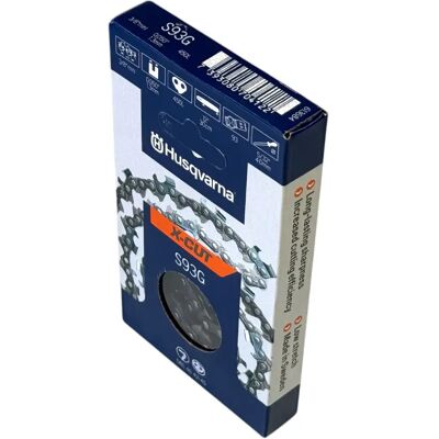Husqvarna Chaîne X-CUT S93G 40 cm 3/8" 1,3 mm ( 585404256 ) pour tronçonneuse à chaîne - Publicité Husqvarna Chaîne X-CUT S93G 40 cm 3/8" 1,3 mm ( 585404256 ) pour tronçonneuse à chaîne - Publicité
