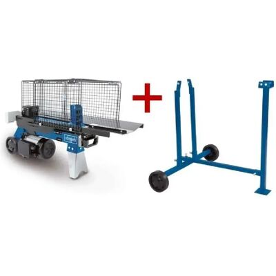 Fendeur de bûches électrique horizontal LS700UG 7T - SCHEPPACH - 2200W 52cm Ø 25 cm - avec support - Publicité Fendeur de bûches électrique horizontal LS700UG 7T - SCHEPPACH - 2200W 52cm Ø 25 cm - avec support - Publicité