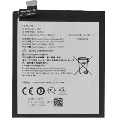 Batterie Interne Clappio Oneplus 8 Pro - 4510mAh, Argent - Batterie - Publicité Batterie Interne Clappio Oneplus 8 Pro - 4510mAh, Argent - Batterie - Publicité