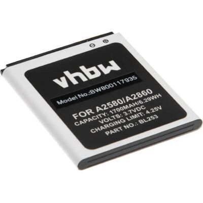 vhbw Batterie Li-Ion 1700mAh pour Lenovo BL253 - Publicité vhbw Batterie Li-Ion 1700mAh pour Lenovo BL253 - Publicité