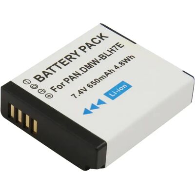Avizar Batterie pour Appareil Photo Panasonic DMW-BLH7E Li-ion 7.4V 650mAh 4.8Wh Blanc - Publicité Avizar Batterie pour Appareil Photo Panasonic DMW-BLH7E Li-ion 7.4V 650mAh 4.8Wh Blanc - Publicité